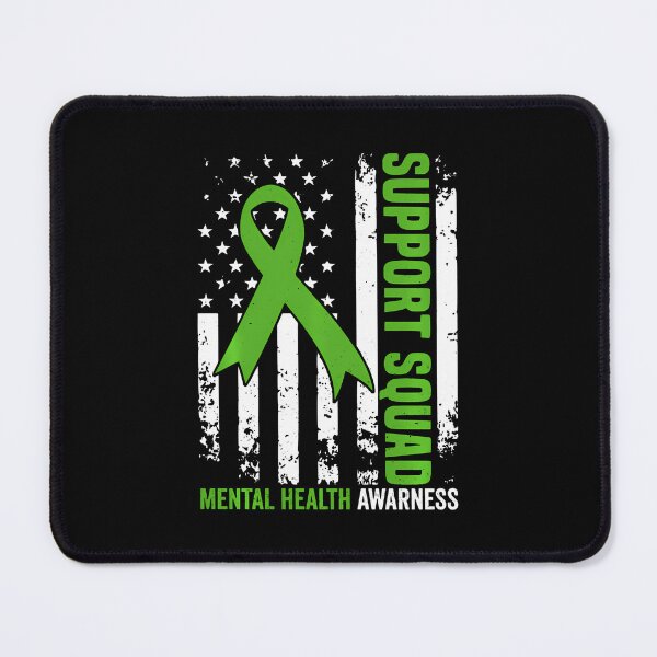 Item preview, Wear Green Mental Health designed and sold by Desdenhoshell.