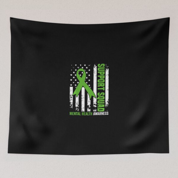 Item preview, Wear Green Mental Health designed and sold by Desdenhoshell.