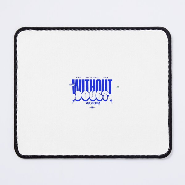 Item preview, Without Doubt Typography Aesthetic Quote Blue Minimal Streetwear Design” designed and sold by keera25.