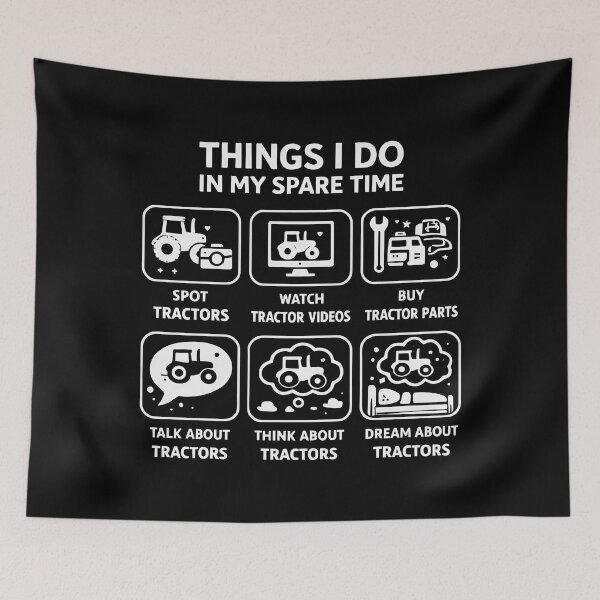 Item preview, Things I Do In My Spare Time Tractor Lover, Funny Farmer, Tractor Fan Gift, Farming Humor designed and sold by gusmanvinagetti.