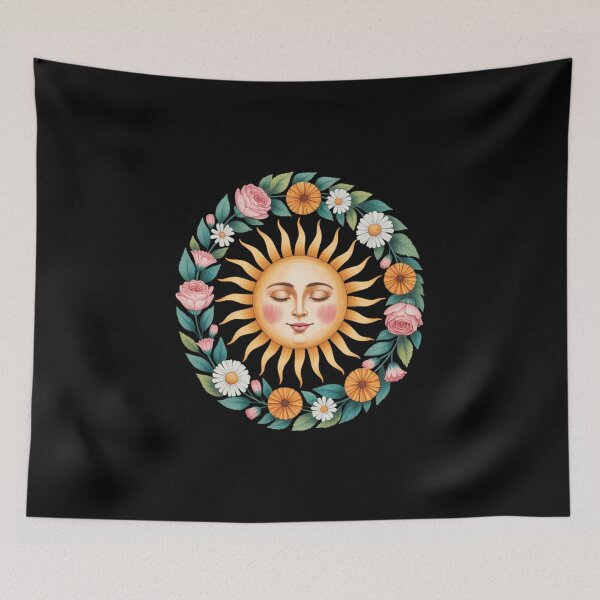 Item preview, Boho Spiritual Sun Cute Bohemian designed and sold by IdunayaStore.