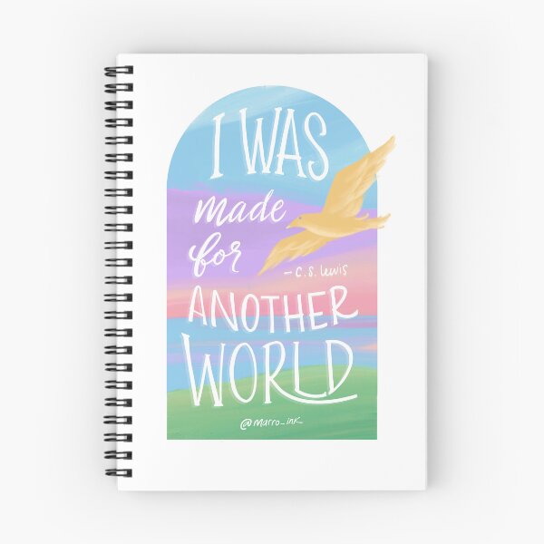 Item preview, Made for another world. CS Lewis inspired art. designed and sold by Ana Salazar Marroquín.