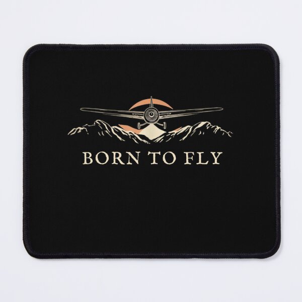 Item preview, Born to Fly Vintage Airplane Adventure Pilot Lover Design designed and sold by alber-garnell.