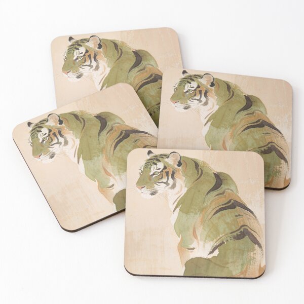 Item preview, Majestic Green Tiger in Profile designed and sold by paulrommer.