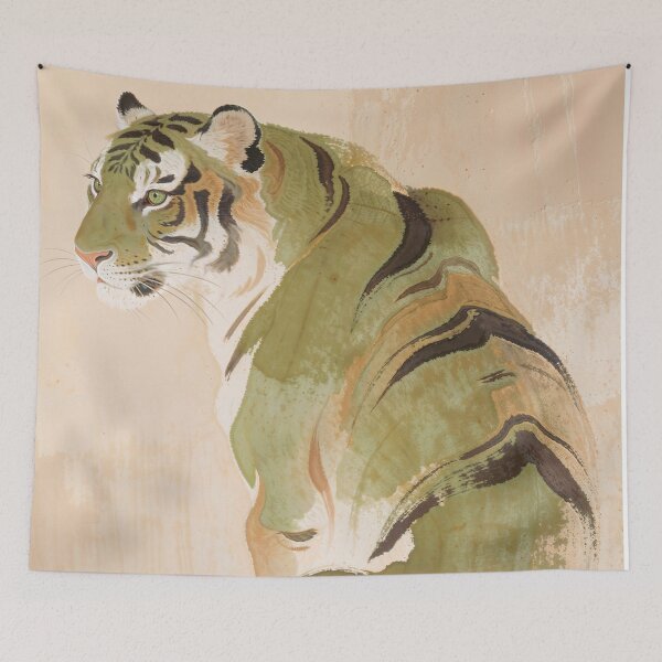Item preview, Majestic Green Tiger in Profile designed and sold by paulrommer.