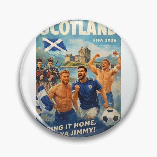 Item preview, Scotland Highlands Football Pride at Eilean Donan Castle and Loch Duich for FIFA 2026 designed and sold by Aryabek.