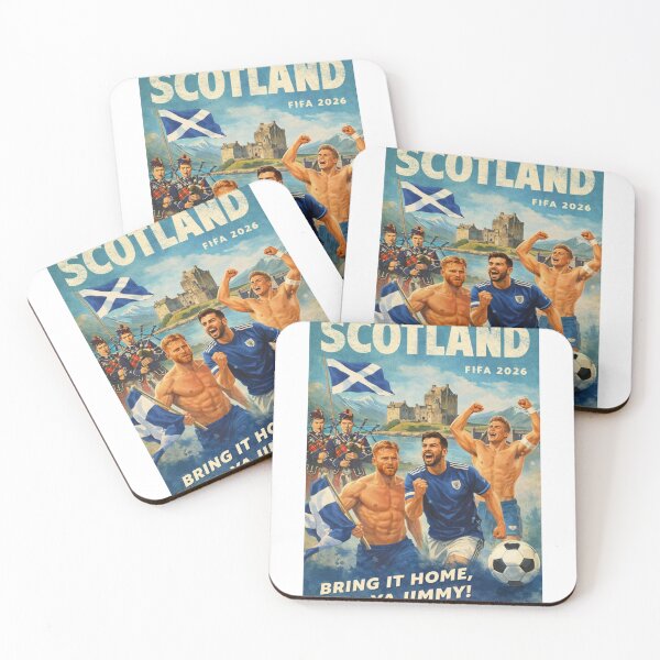 Item preview, Scotland Highlands Football Pride at Eilean Donan Castle and Loch Duich for FIFA 2026 designed and sold by Aryabek.