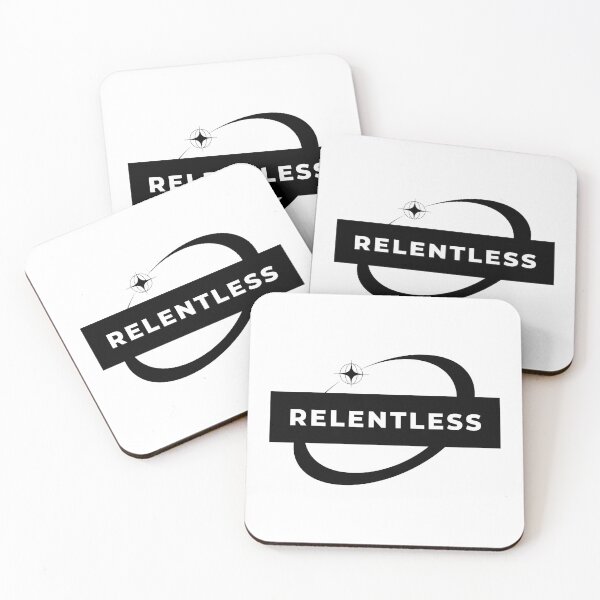 Item preview, RELENTLESS Typography Streetwear Aesthetic Tee designed and sold by ascendzero.