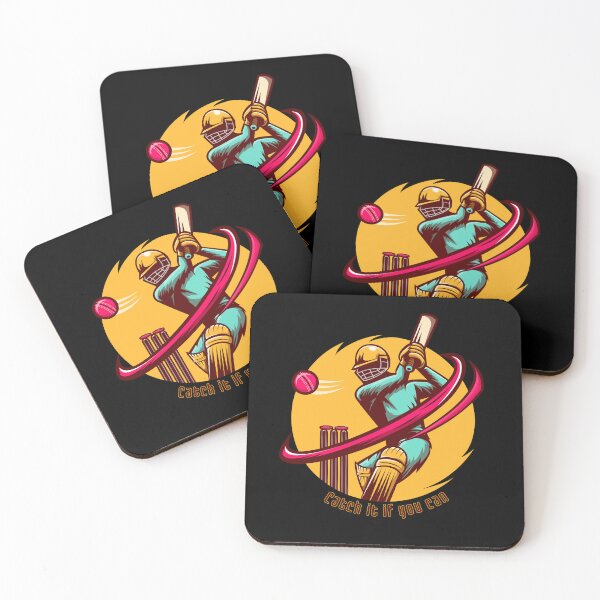 Item preview, Dynamic Cricket Batting Action Illustration designed and sold by LoudVictory.