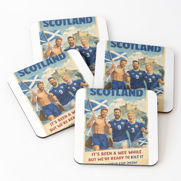 Item preview, Scotland Tartan Army Pride at Edinburgh Castle and Scottish Highlands for FIFA World Cup 2026 designed and sold by Aryabek.