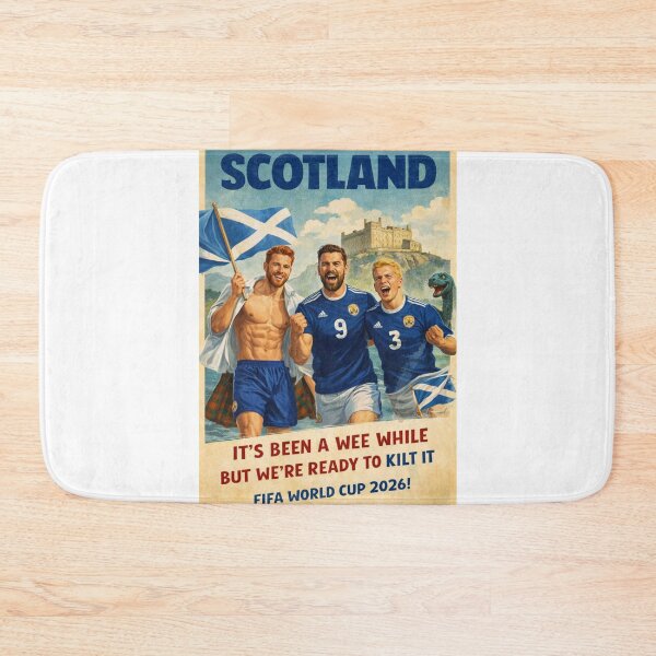 Item preview, Scotland Tartan Army Pride at Edinburgh Castle and Scottish Highlands for FIFA World Cup 2026 designed and sold by Aryabek.