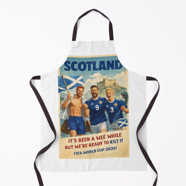 Item preview, Scotland Tartan Army Pride at Edinburgh Castle and Scottish Highlands for FIFA World Cup 2026 designed and sold by Aryabek.