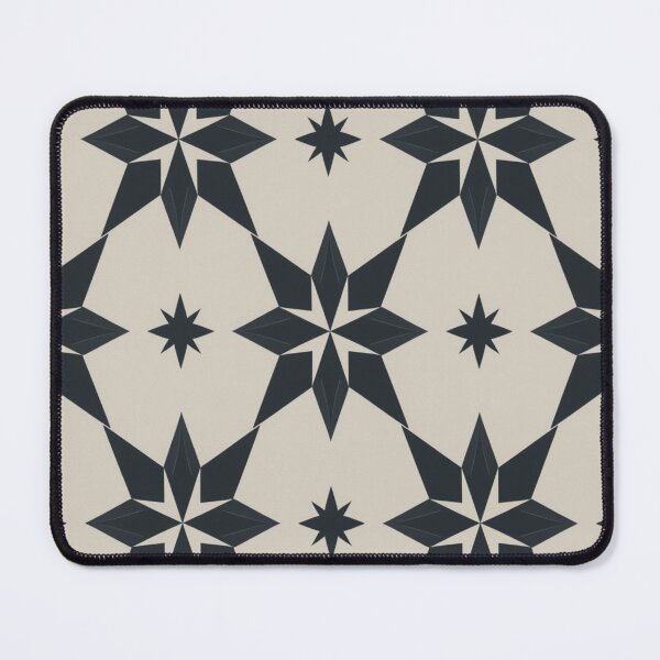 Item preview, Retro Geometric Star Tile Pattern - Vintage Star Tile Pattern designed and sold by ViralVibeLab.