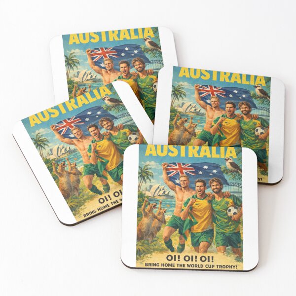 Item preview, Australia Socceroos Pride at Sydney Opera House and Sydney Harbour for World Football designed and sold by Aryabek.