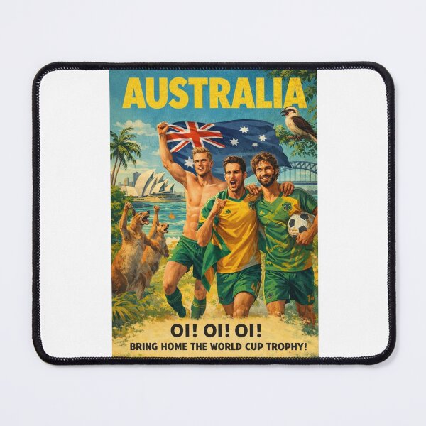 Item preview, Australia Socceroos Pride at Sydney Opera House and Sydney Harbour for World Football designed and sold by Aryabek.
