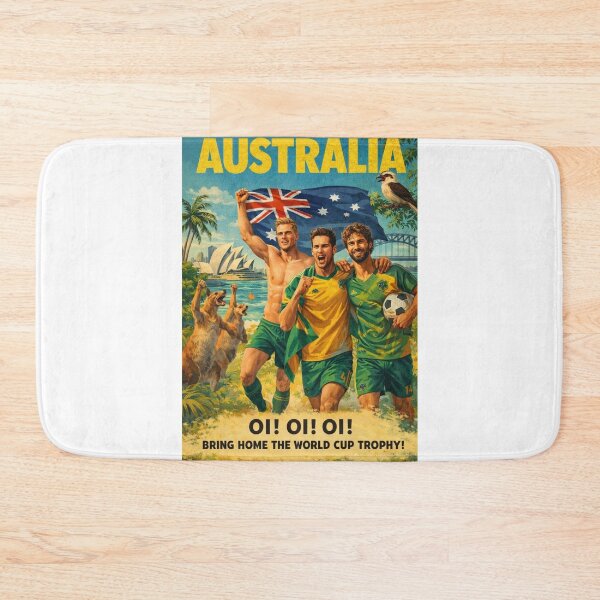 Item preview, Australia Socceroos Pride at Sydney Opera House and Sydney Harbour for World Football designed and sold by Aryabek.