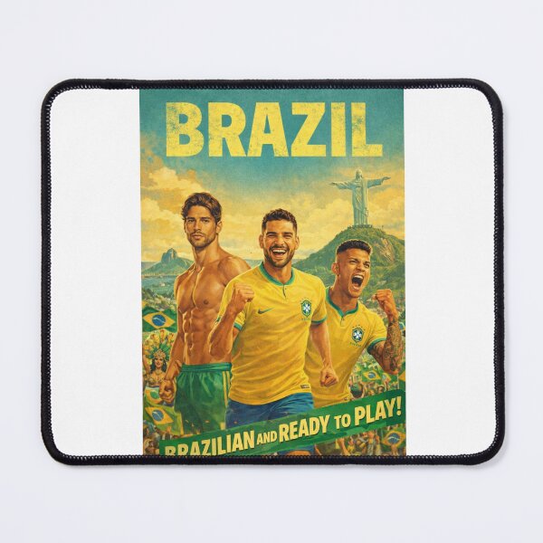 Item preview, Brazil Football Passion at Rio de Janeiro and Christ the Redeemer for FIFA World Cup Glory designed and sold by Aryabek.