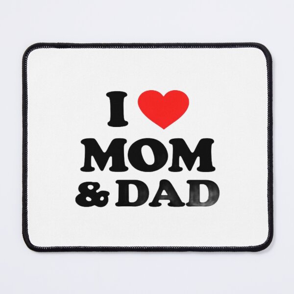 Item preview, Heart Mom & Dad Cute Family Love Design • Sweet Parents Appreciation Gift • Matching Family Art designed and sold by Bright Nest Studio.
