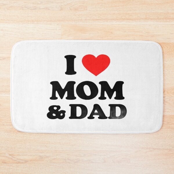 Item preview, Heart Mom & Dad Cute Family Love Design • Sweet Parents Appreciation Gift • Matching Family Art designed and sold by Bright Nest Studio.