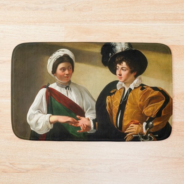 Item preview, Caravaggio Fortune Teller Baroque Painting Classical Art Print designed and sold by TheSoulOfArt.