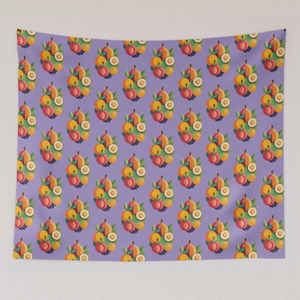 Item preview, Vibrant Geometric Pop Art Fruit Still Life designed and sold by AlxVel.