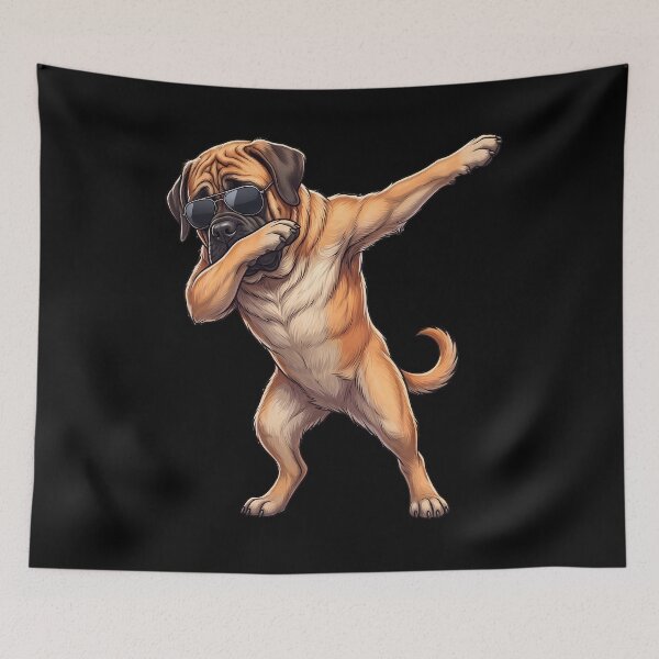 Item preview, Dabbing Mastiff Dog Mom Dad Lover designed and sold by TerryConnells.