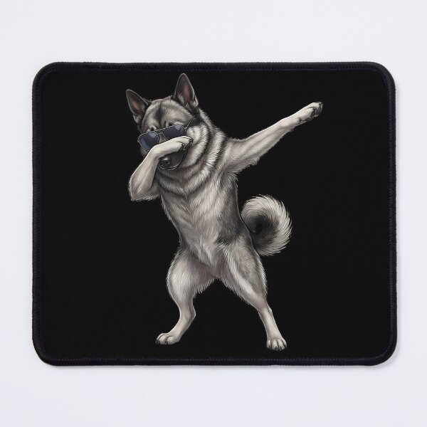 Item preview, Dabbing Norwegian Elkhound Dog Mom Dad Lover designed and sold by TerryConnells.