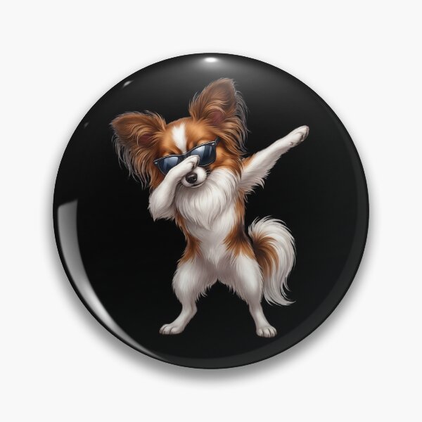 Item preview, Dabbing Papillon Dog Mom Dad Lover designed and sold by TerryConnells.