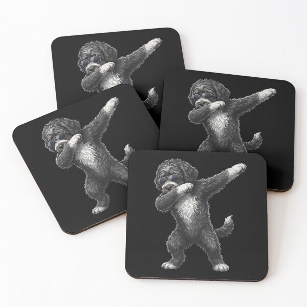 Item preview, Dabbing Portuguese Water Dog Mom Dad Lover designed and sold by TerryConnells.
