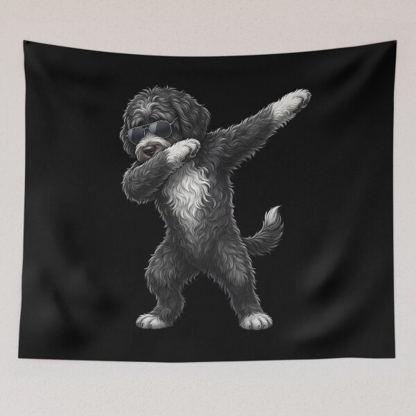 Item preview, Dabbing Portuguese Water Dog Mom Dad Lover designed and sold by TerryConnells.