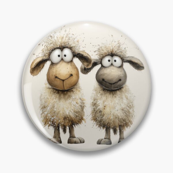 Item preview, Gorgeous Sheep ' Me and Ewe ’ BY SHiRLeY MacARTHuR designed and sold by Shirley MacArthur Art.