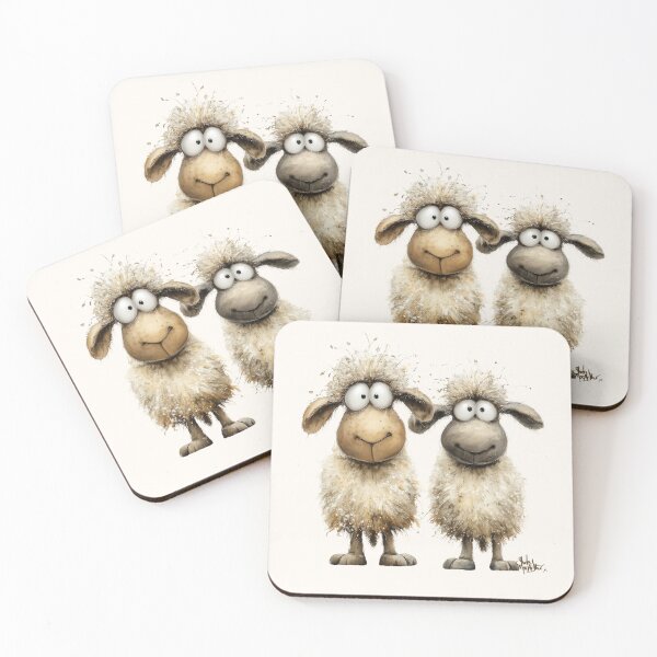 Item preview, Gorgeous Sheep ' Me and Ewe ’ BY SHiRLeY MacARTHuR designed and sold by Shirley MacArthur Art.