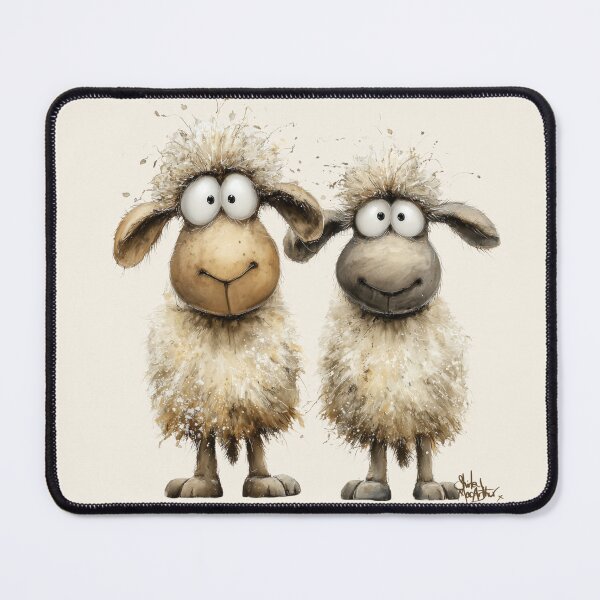 Item preview, Gorgeous Sheep ' Me and Ewe ’ BY SHiRLeY MacARTHuR designed and sold by Shirley MacArthur Art.
