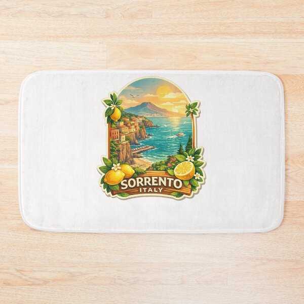 Item preview, Sorrento Amalfi Coast Panorama with Mount Vesuvius and Gulf of Naples designed and sold by Places On Earth.