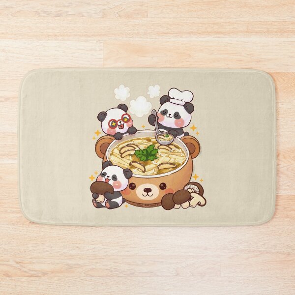 Item preview, Cozy Panda Soup Time designed and sold by NasDoodleArt.