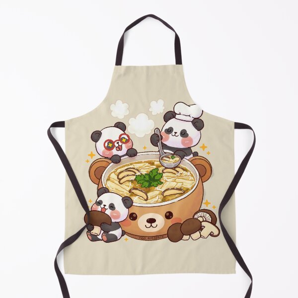 Item preview, Cozy Panda Soup Time designed and sold by NasDoodleArt.