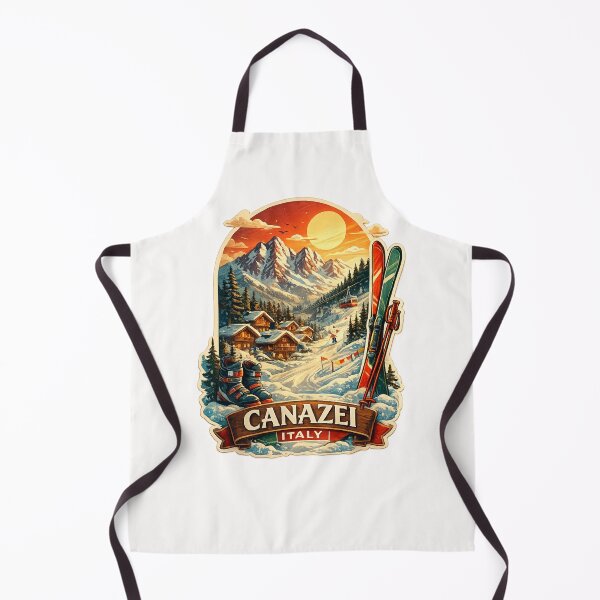 Item preview, Canazei Dolomites Ski Village in Val di Fassa beneath Marmolada Peaks designed and sold by Places On Earth.