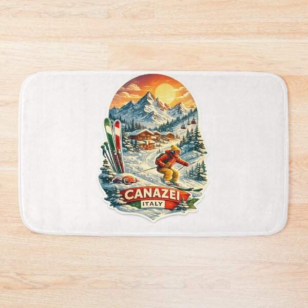 Item preview, Canazei Val di Fassa Ski Slopes with Marmolada and Sellaronda Dolomites designed and sold by Places On Earth.