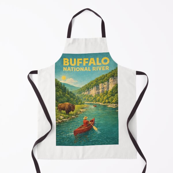 Item preview, Buffalo National River Arkansas Ozark Mountains Wilderness near Ponca designed and sold by Places On Earth.