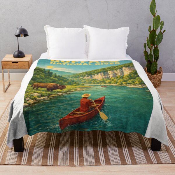 Item preview, Buffalo National River Arkansas Ozark Mountains Wilderness near Ponca designed and sold by Places On Earth.
