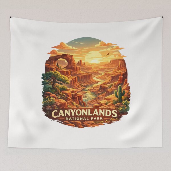 Item preview, Canyonlands National Park Utah Desert Landscape of Colorado Plateau designed and sold by Places On Earth.