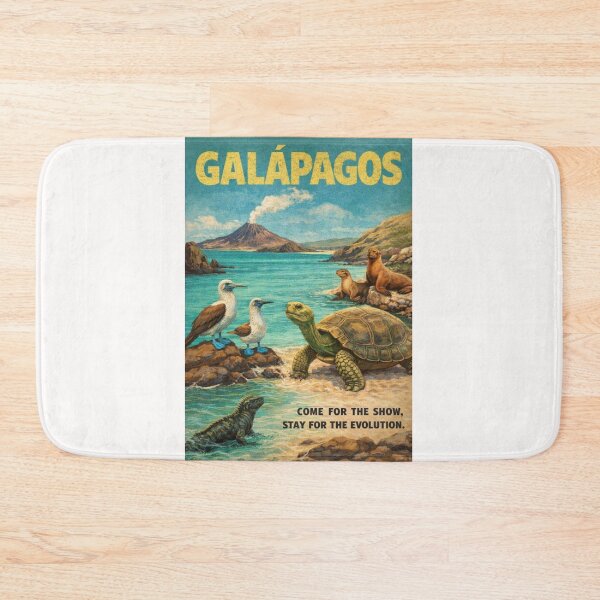 Item preview, Galápagos Islands Wildlife Coast near Isabela and Santa Cruz Ecuador designed and sold by Places On Earth.