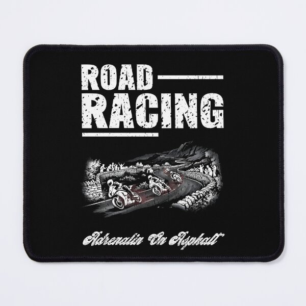 Item preview, Road Racing Adrenalin On Asphalt Pure Road Racing Motorcycle Style Mountain Road Racer Motorcycle rider fastest races on earth designed and sold by Jt41.
