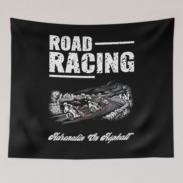 Item preview, Road Racing Adrenalin On Asphalt Pure Road Racing Motorcycle Style Mountain Road Racer Motorcycle rider fastest races on earth designed and sold by Jt41.