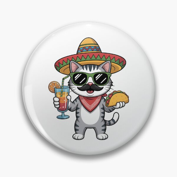Item preview, Cinco De Mayo Cat Lovers Tacos Fiesta Humor designed and sold by IdunayaStore.