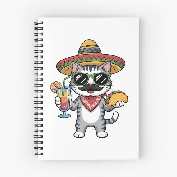 Item preview, Cinco De Mayo Cat Lovers Tacos Fiesta Humor designed and sold by IdunayaStore.