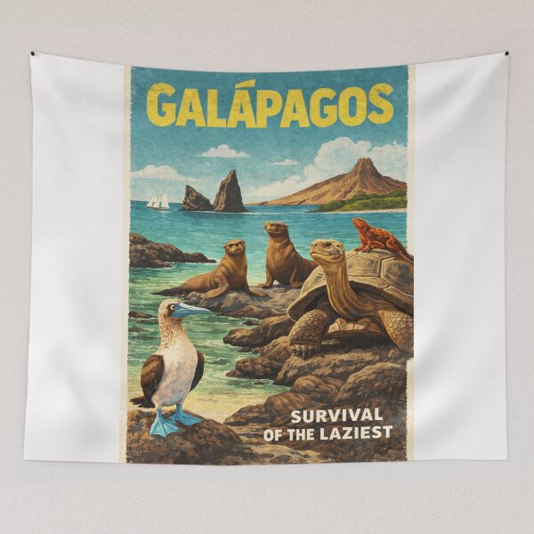 Item preview, Galápagos Islands Evolutionary Wildlife Coast of Santa Cruz and Isabela designed and sold by Places On Earth.