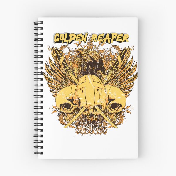 Item preview, Golden Reaper - Triple Skull Katana Samurai Streetwear designed and sold by snapifyprints.