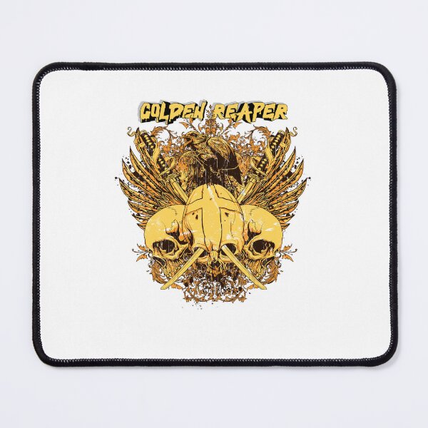 Item preview, Golden Reaper - Triple Skull Katana Samurai Streetwear designed and sold by snapifyprints.