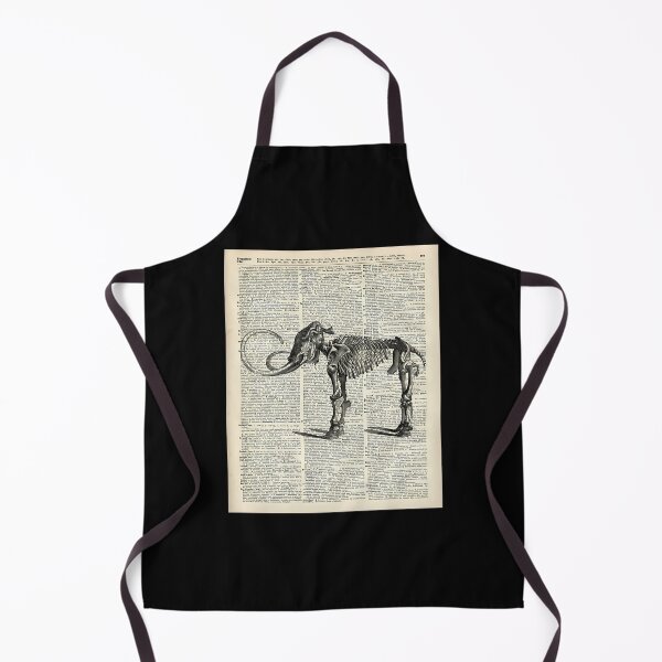 Item preview, Mammoth Skeleton Over Antique Dictionary Page designed and sold by yjepcnoeaeg93.